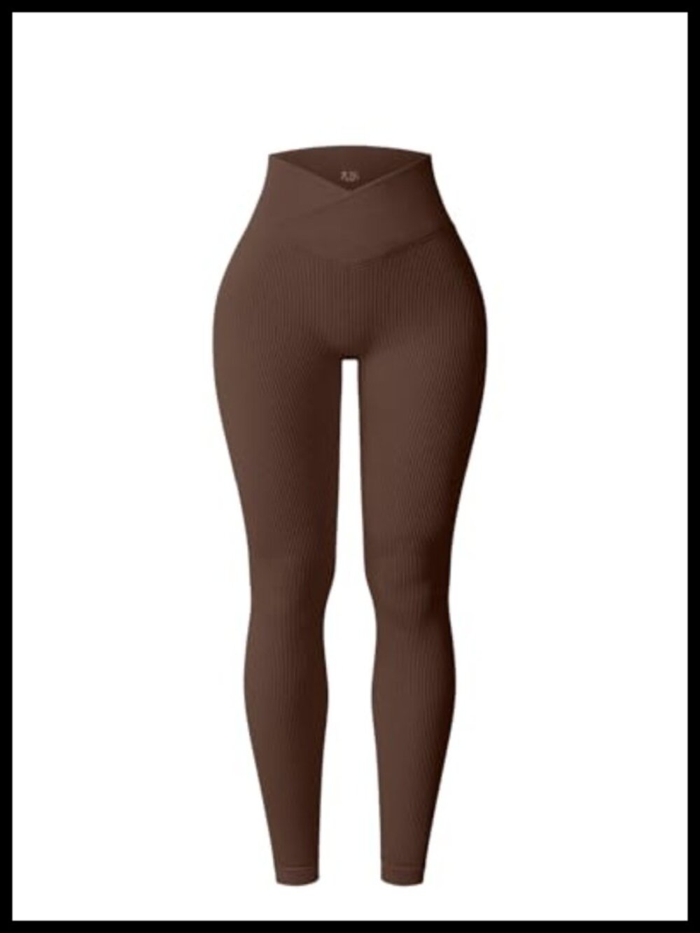 Ribbed High Waisted Tummy Control Seamless Butt Lifting Yoga Leggings